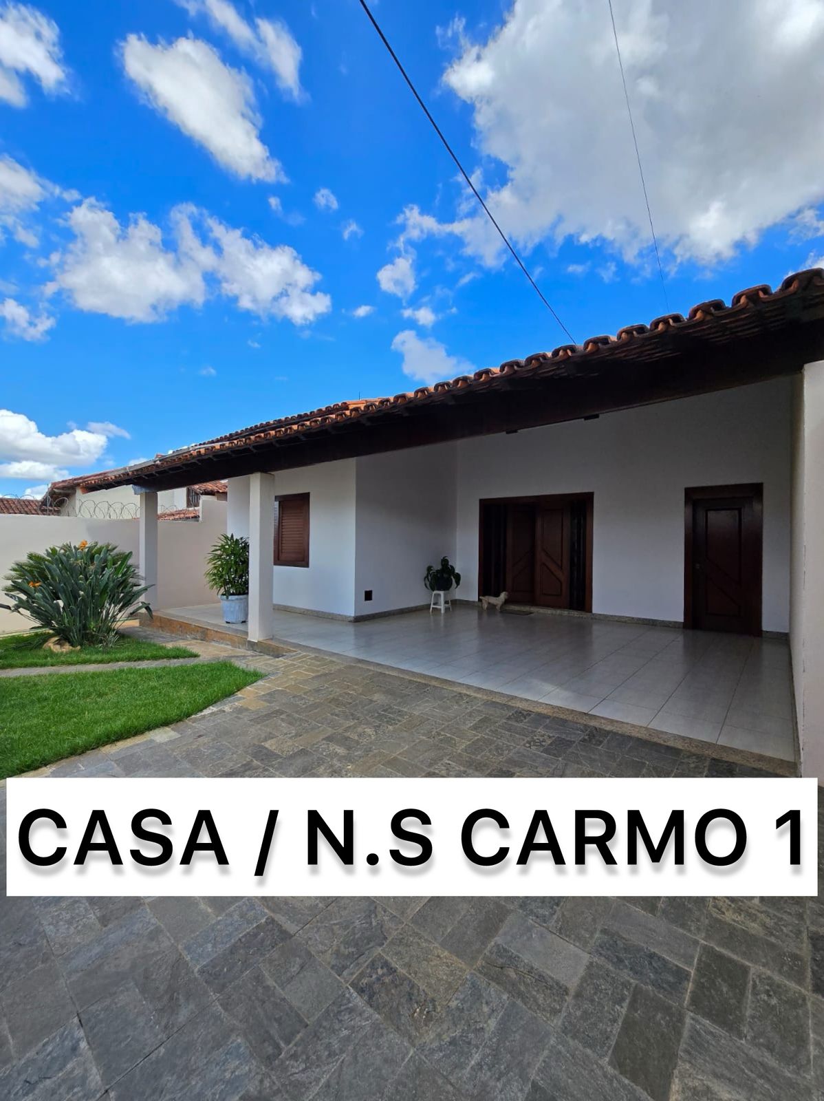 VENDO ÓTIMA CASA NO BAIRRO NOSSA SENHORA DO CARMO
